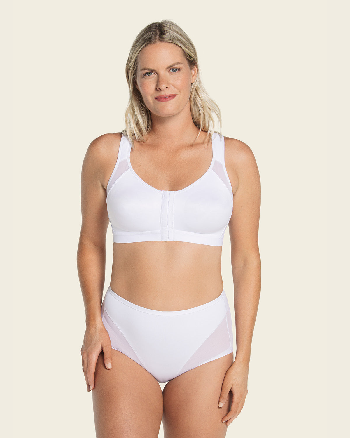 Sujetador facilitador de postura con control de volumen del pecho multi/Functional#color_000-blanco