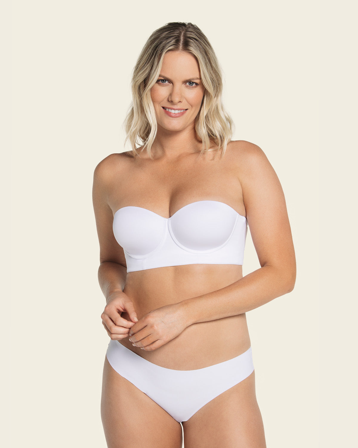 Sin tirantes bustier 360° de perfección#color_000-blanco