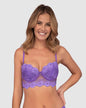 Sujetador tipo bustier de push up suave#color_446-mora-azul