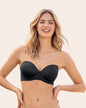 Sujetador sin tirantes antideslizante push up#color_700-negro
