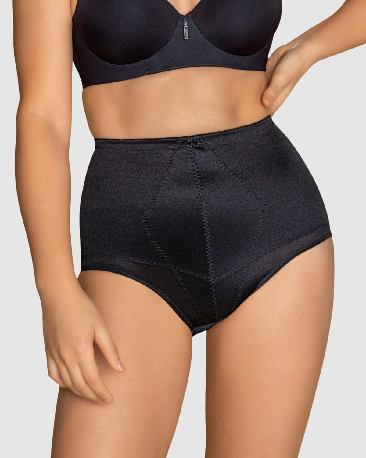 Braga faja reductora de abdomen y cintura#color_700-negro