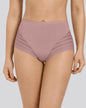 Braga faja clásica con control moderado de abdomen y bandas en tul#color_281-palo-de-rosa