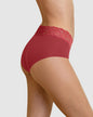 Braga culotte en tela ultraliviana con franja de encaje#color_336-rojo