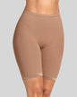 Short de control suave de abdomen efecto invisible tiro alto#color_857-habano