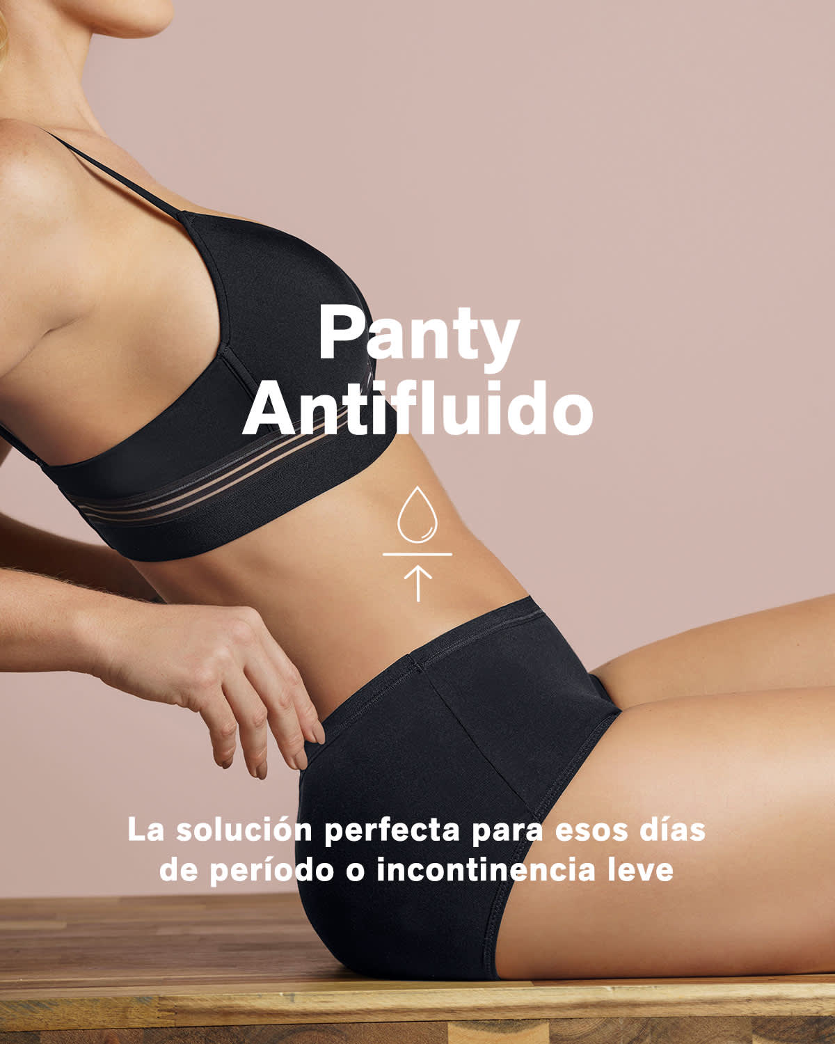 Braga clásico con refuerzo trasero para el periodo e incontinencia leve 24 horas#all_variants