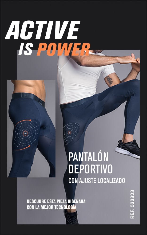 Pantalón deportivo con ajuste localizado compresión y soporte para tus rutinas más exigentes#all_variants