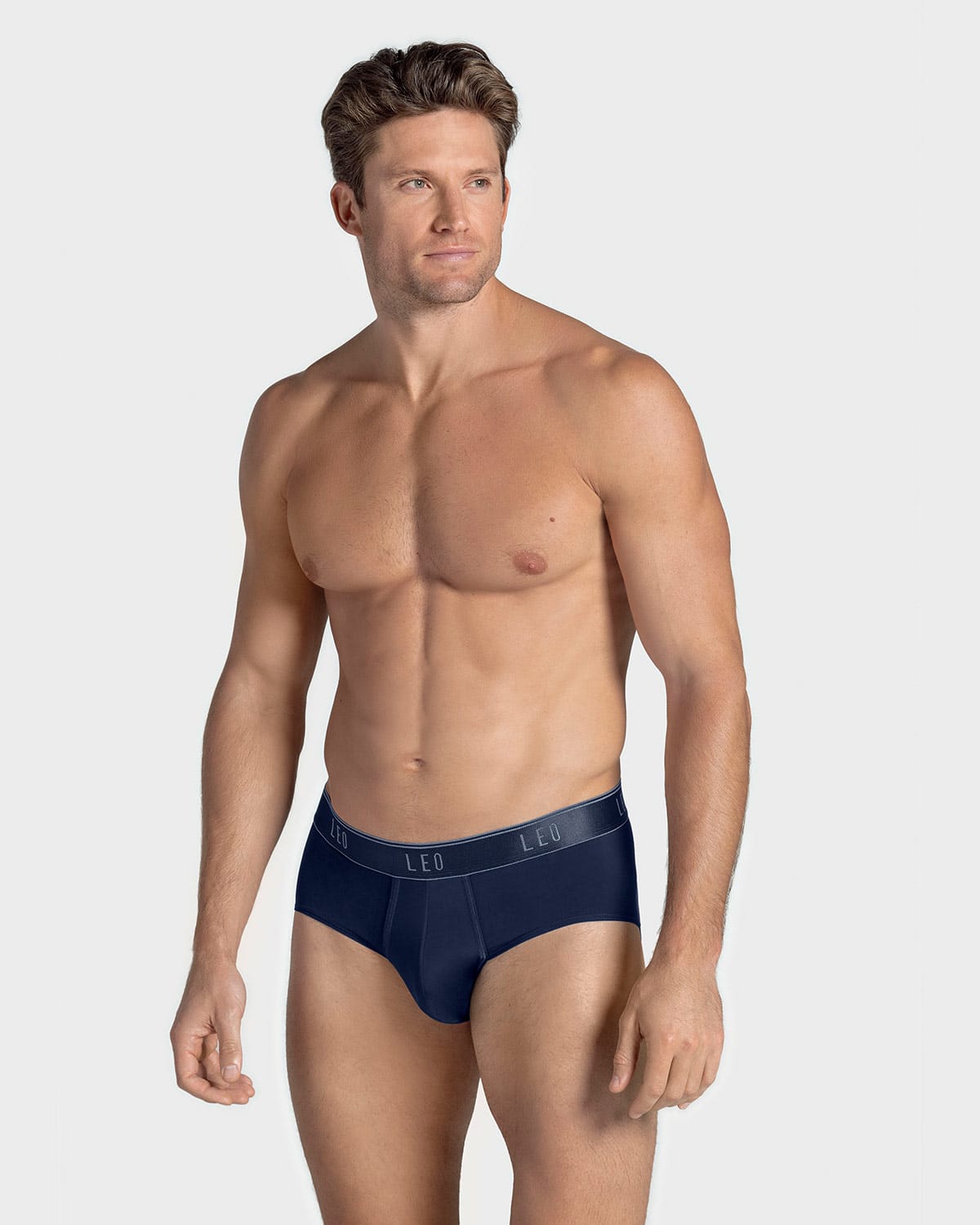 Bóxer brief tipo calzoncillo en microfibra con diseño frontal ergonómico#color_515-azul