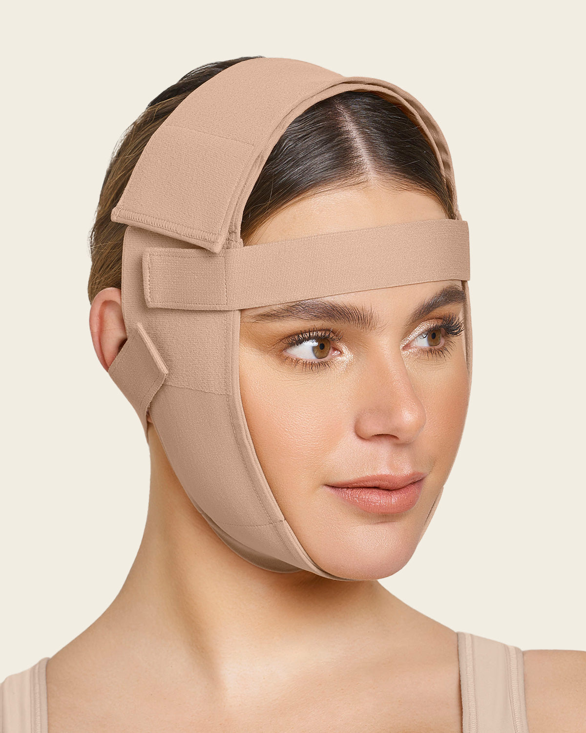 Faja facial post quirúrgica#color_852-beige