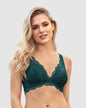 Bralette con copas en espuma cubierto en encaje#color_650-verde-esmeralda