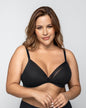 Sujetador ultraliviano sin aro con copas en espuma y tul sexy fresh bra#color_700-negro