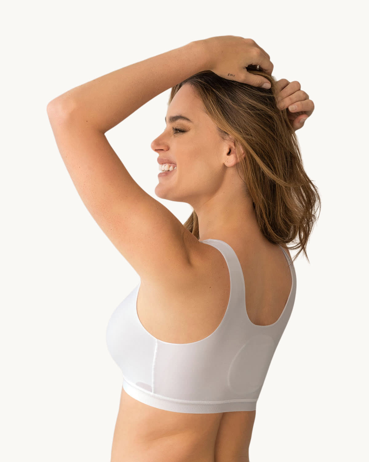 Top talla única ultra cómodo con bolsillo interno para guardarlo Pocket Bra#color_000-blanco