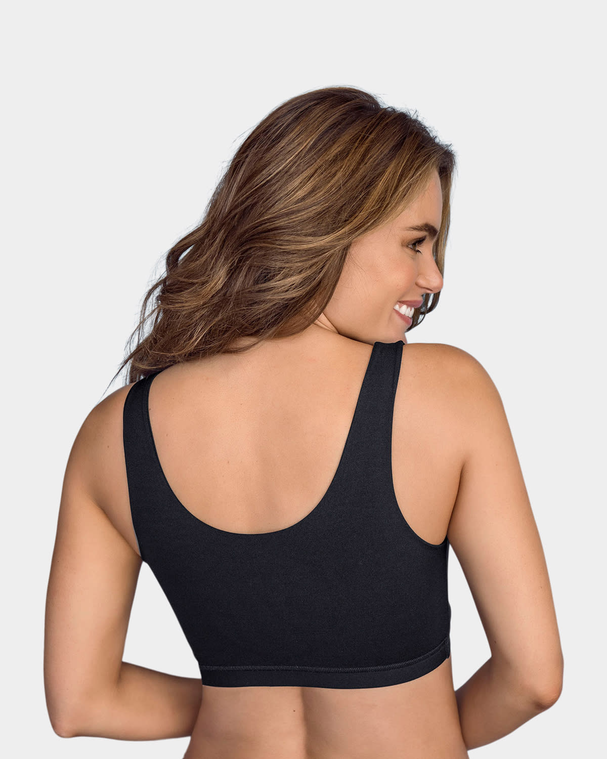 Top talla única ultra cómodo con bolsillo interno para guardarlo Pocket Bra#color_700-negro