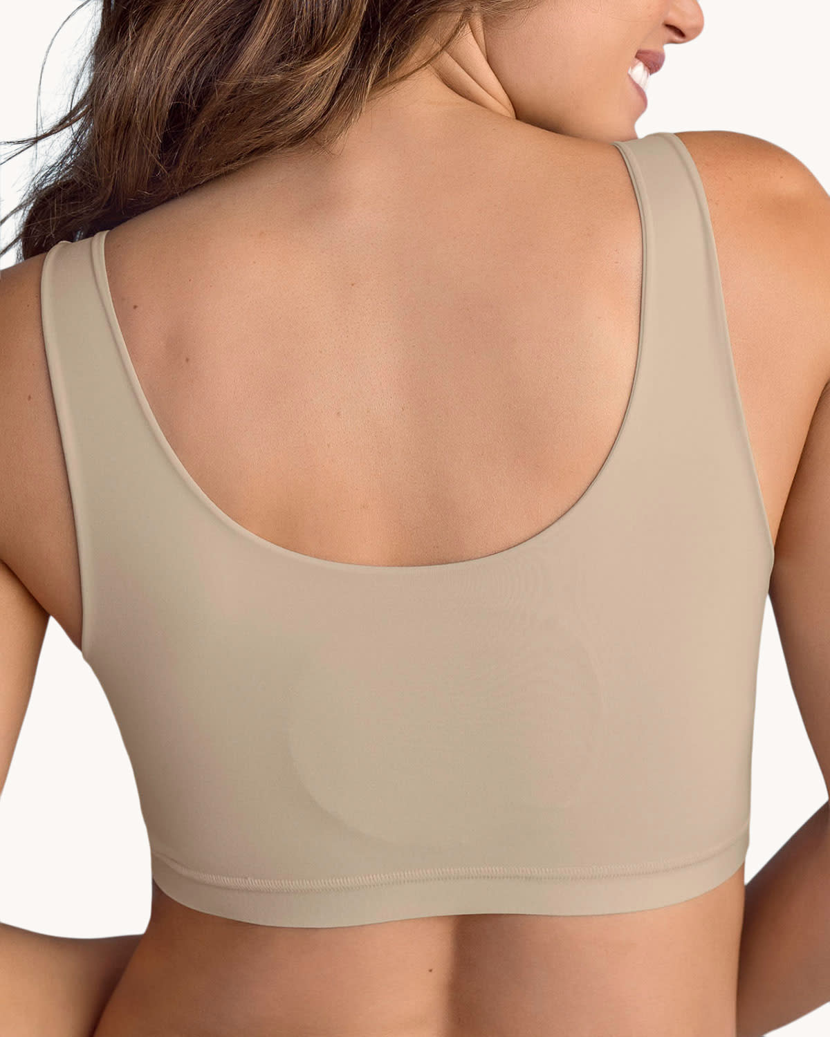 Top talla única ultra cómodo con bolsillo interno para guardarlo Pocket Bra#color_802-habano-claro