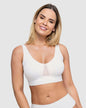 Sujetador tipo top de copas extraibles totalmente comodo y liviano flexi brastop#color_000-blanco