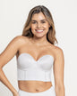 Sujetador tipo bustier ideal sin tirantes#color_000-blanco