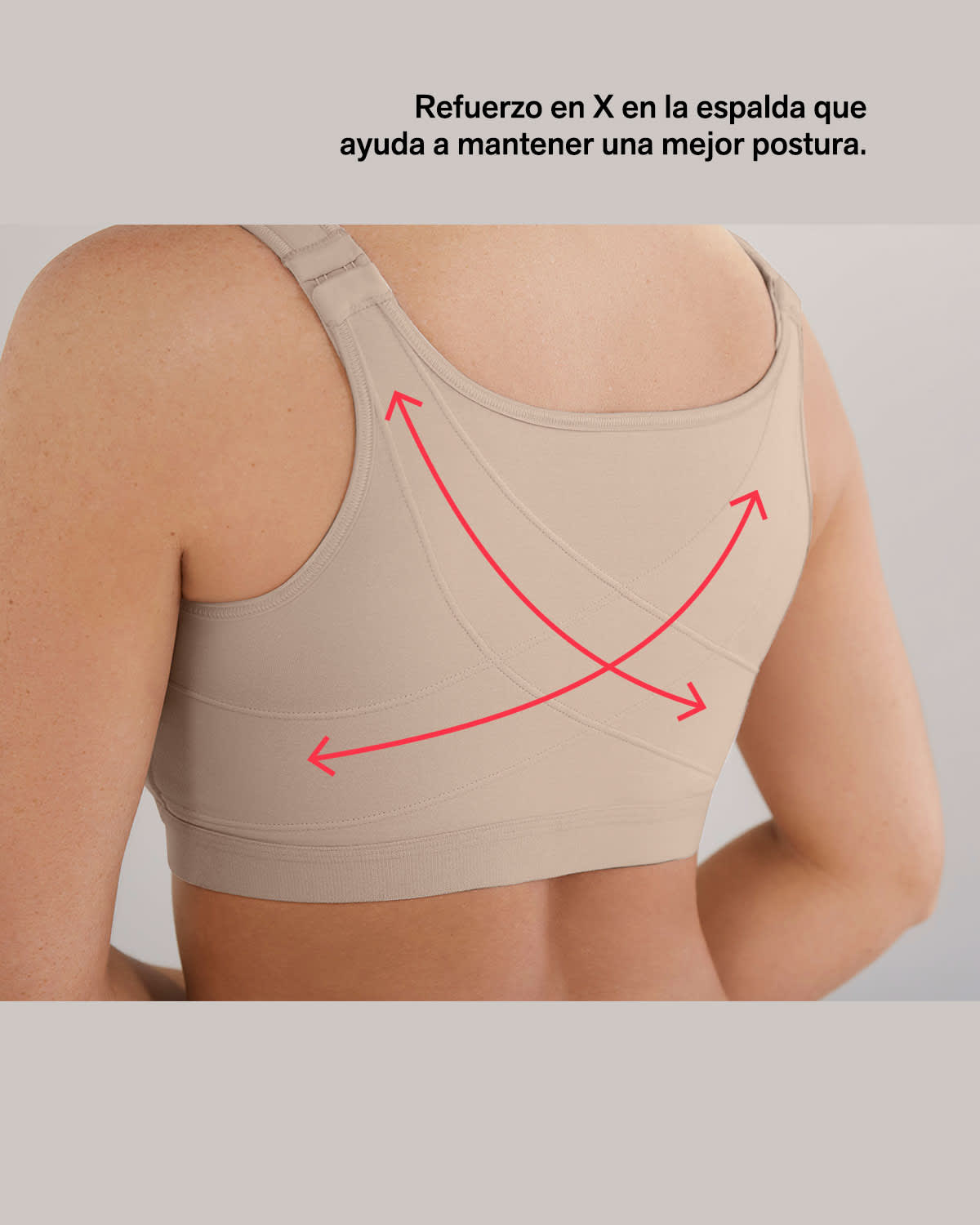 Sujetador tipo top multiusos en algodón all in one bra#all_variants