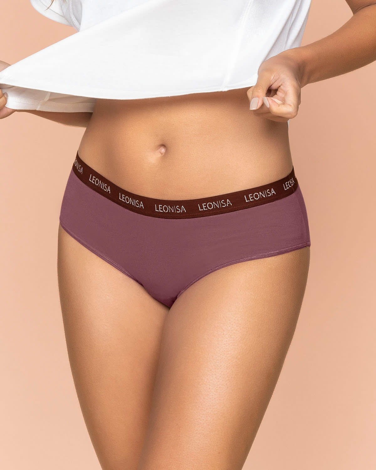 Paquete x 5 bragas estilo culotte#color_s04-palo-de-rosa-tabaco-verde-vino-rosa