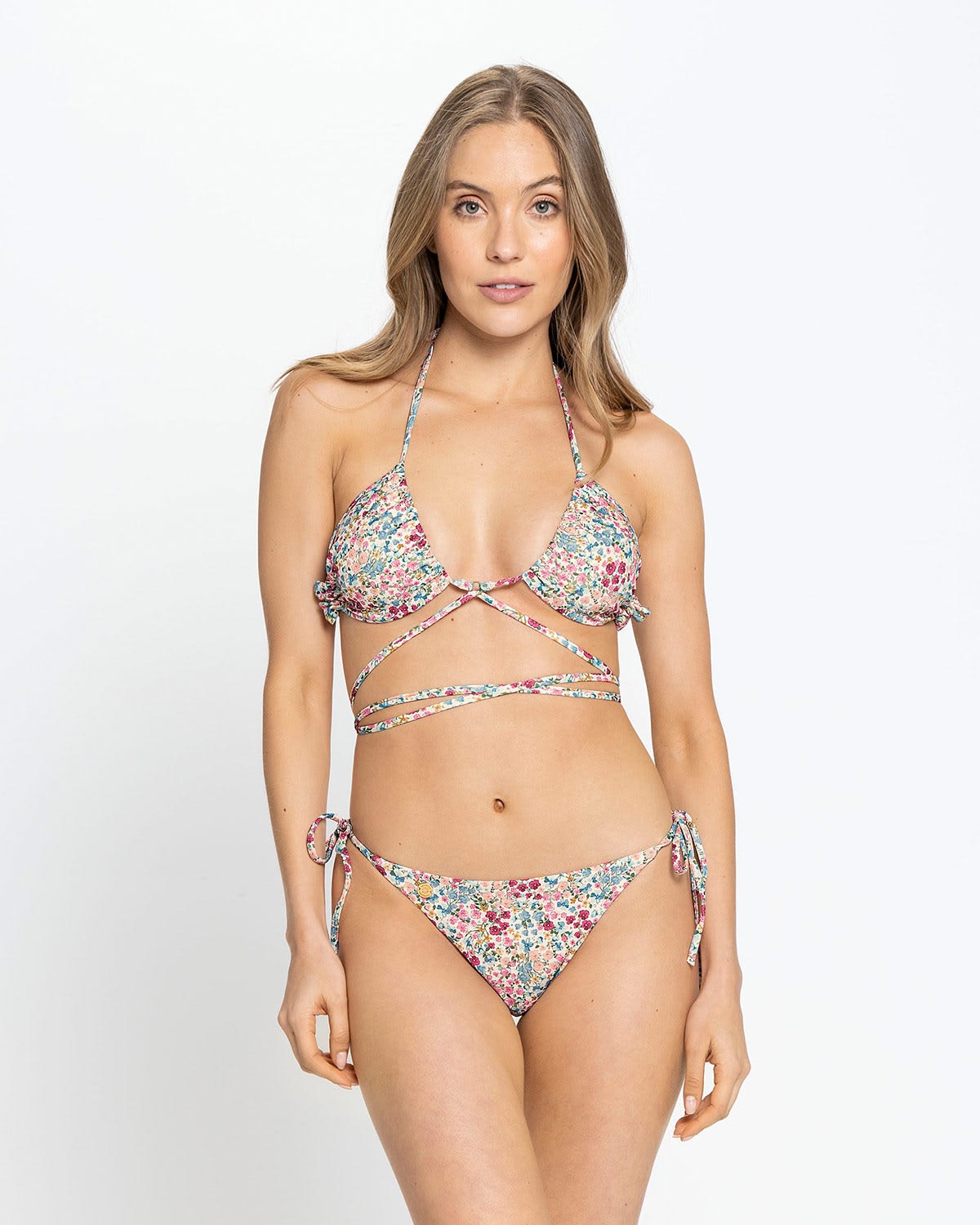 Braga de bikini ecoamigable BIO-PET con laterales anudables#color_018-estampado-mini-print