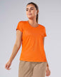 Camiseta deportiva de secado rápido y silueta semiajustada#color_205-naranja