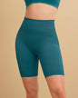 Short ciclista sin costuras con control suave de abdomen#color_556-azul-turqueza