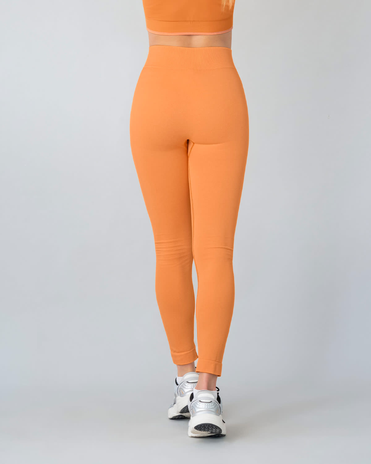 Legging básico sin costuras tecnología SkinFuse#color_203-naranja