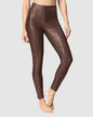 Legging con control de abdomen y acabado brillante#color_087-habano-medio