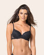 Sujetador push up suave en encaje#color_700-negro