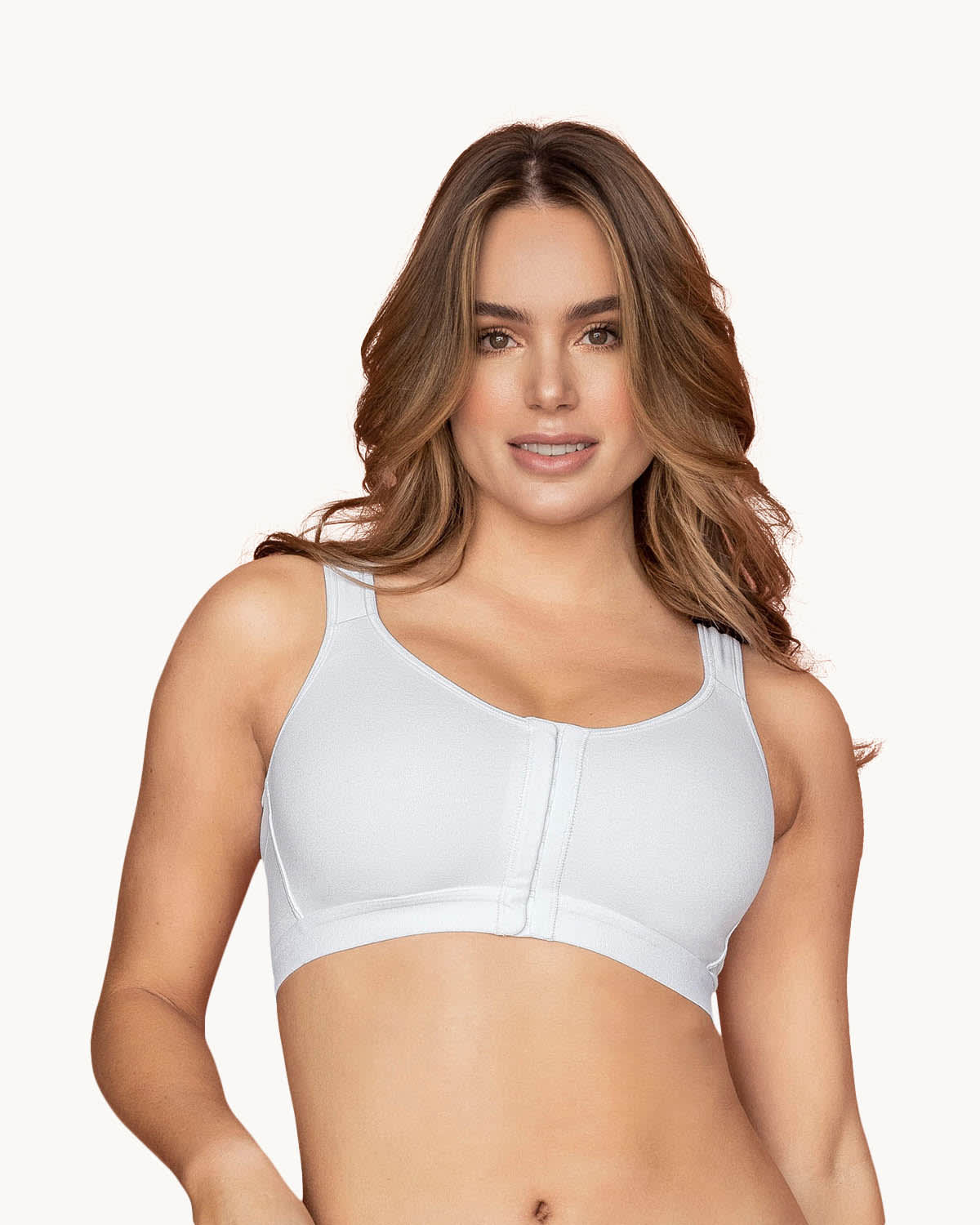 Sujetador tipo top multiusos en algodón all in one bra#color_000-blanco