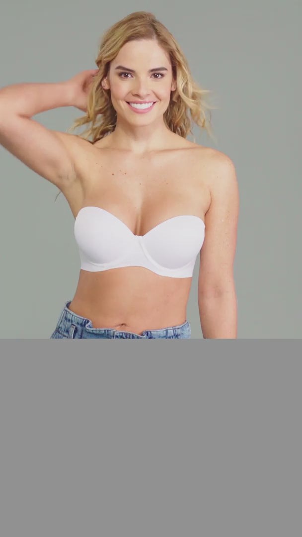 Sujetador sin tirantes antideslizante push up#all_variants