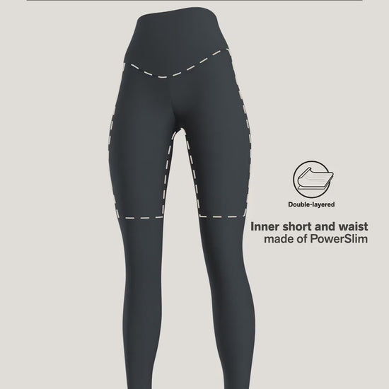 Legging de control con short interno levanta glúteos#all_variants