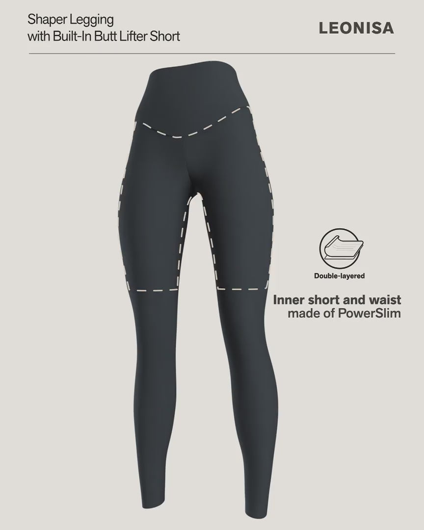 Legging de control con short interno levanta glúteos#all_variants