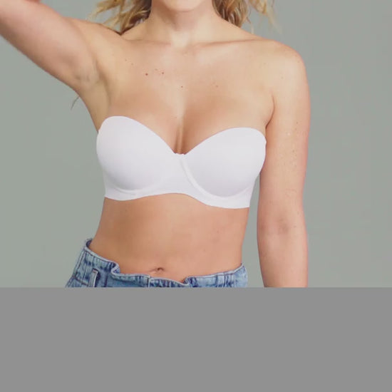 Sujetador sin tirantes antideslizante push up#all_variants